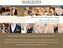Tablet Screenshot of horizonscenter.com
